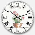 thumbnail image 1 of DesignArt Desert Botanical Bloom II Horloge Murale Gran, 1 of 2