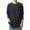Black, variant on Men's Athletic Long Sleeve T-Shirt Loose Fit Breathable Workout Top Comfortable Stretch Fabric Casual Round Neck Tee Mens T-Shirts Solid Color Sleeve Casual Crew Neck Basic Tees