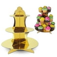 thumbnail image 1 of The Beistle 59990-GD Support à Cupcake Métallique, Pack de 12, 1 of 1