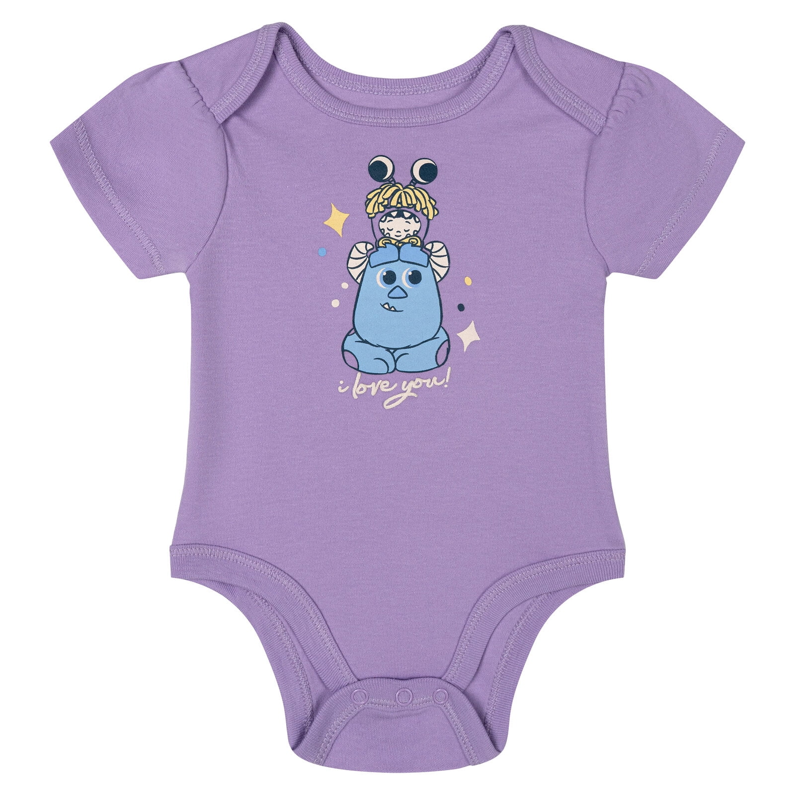 Disney Pixar Woody Buzz Lightyear Lightning McQueen 5 Pack Bodysuits Newborn to Infant
