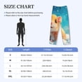 thumbnail image 3 of Yiaed Cloud Cute Hamster Print Men's Lounge Pants, Loose PJ Bottoms, Long Pajama Pants for Men-Medium, 3 of 5