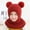 A, variant on TAIAOJING Winter Hat for Kids Toddler Children Hat Windproof Hat Winter Knitted Toddler Ski Thick Earflap Thermal Hood Baby Cycling Scarf Warm Caps Kids Kids Hat