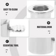 thumbnail image 3 of BESTYASH 5Pcs BBQ Rotisserie Kit Silver Iron Barbecue Tool For Grilling Chicken, 3 of 8