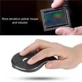 thumbnail image 4 of Q8 2.4G Ratón Inalámbrico Recargable Ergonómico De Aleación De Aluminio Para Android / Apple / Microsoft - Negro Methold EL006990-00, 4 of 6