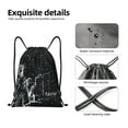 thumbnail image 4 of Fuzoiu New York City1 Print Drawstring Backpack for Gym, Travel, Yoga,Sports Sackpack String Bag for Women Men-Small, 4 of 6