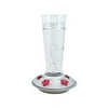 More Birds 65 10 oz Clear and Silver Isabella Hummingbird Feeder