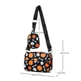 thumbnail image 4 of CAIXIA Womens Crossbody Purse Womens Lightweight Halloween Print Two-Piece Crossbody Bag, Portable Cell Phone Shoulder Messenger Purse, 4 of 9