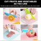 thumbnail image 4 of 8Pcs / Set Kid Plastic Kitchen Cutter Set Children Safe Cooking Chef Nylon Cutter for Fruit Bread Cake Salad Lettuce Cutter, 4 of 5