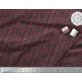 thumbnail image 3 of Soimoi Cotton Duck Fabric Damask Ethnic Print Sewing Fabric Yard 42 Inch Wide, 3 of 3