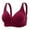 Red, variant on skpabo Women Corset Bra Front Fastening Bras Women's Non-Steel Ring Gathering Breathable Underwear Daily Bra Size