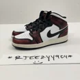 thumbnail image 4 of Ni - ke GS Size 7Y Womens Size 8.5 Ni - ke Air Jordan 1 Mid SE Wear Away Shoes FB0568-006 5, 4 of 5