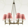 thumbnail image 6 of Royal Designs, Inc. Empire Chandelier Shade CS-1005-5PNK, Pink, 3 x 5 x 4.5, 6 of 8