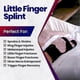 thumbnail image 3 of Metacarpal Finger Splint Hand Brace, Ulnar Gutter Splint Support, 3 of 5