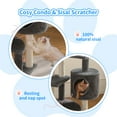thumbnail image 4 of Vibrant Life Medium Cat Tree Tower with Scratching Post and Cozy Condo, Gray, 4 of 9