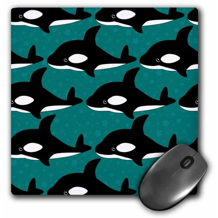 Whale Print Mouse Pad