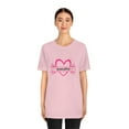 thumbnail image 4 of Love Grandma Heart Unisex Jersey Short Sleeve Tee, 4 of 10