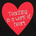 thumbnail image 3 of CafePress - Red Teacher Heart Dark T Shirt - Men's Classic Graphic Cotton T-Shirt, 3 of 4
