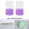 thumbnail image 4 of 2Pcs Quilling Combs DIY Paper Craft Tools Paper Carding Holder Weaving Tools, 4 of 8