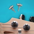thumbnail image 4 of SOPOTUTU 2Pcs Strong Iron Guitar Headstock String Retainers for Easy Use and Improved Playing Efficiency, 4 of 8
