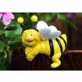 thumbnail image 2 of Bewildely Figuras y estatuas de abeja amarillas encantadoras para decoración de interiores y exteriores, con alas blancas. Decoración del hogar, 2 of 6