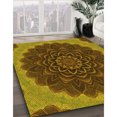 thumbnail image 2 of Ahgly Company Indoor Rectangle Patterned Blood Red Brown Area Rugs, 8' x 12', 2 of 6