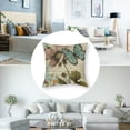 thumbnail image 5 of PIKWEEK  Butterfly Farmhouse Throw Pillow Covers, Wild Butterflies Set of 2 Cushion Case Pillow Cover for Bed  Couch Square Throw Pillowcases for Men Women Multiple specifications&nbsp; White, 5 of 7
