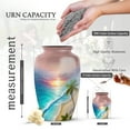 thumbnail image 2 of KARYLIZ Sunset Beach Urns&nbsp;For Human Ashes Adult Man, Decorative Urn For Ashes For Women, Memorial Urns for Male & Female - Honor Your Loved One with Burial Urn, 2 of 2