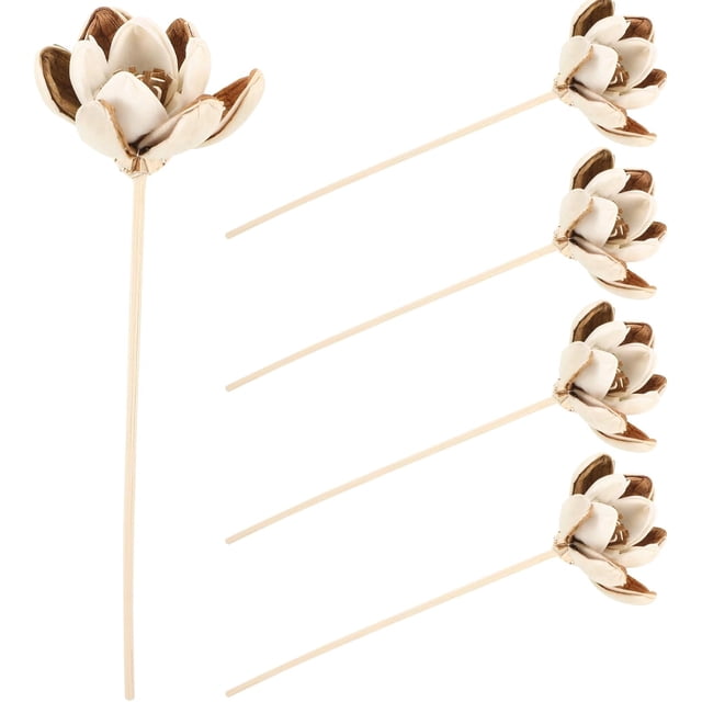 TEHAUX 5pcs Replaceable Aromatherapy Sticks for Diffusers Household Flower Diffuser Decor Mood Enhancing Aroma Sticks Safe Enhance Your Living Space