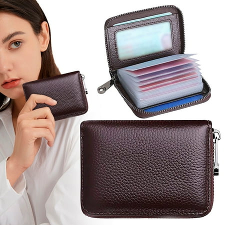 Awwp PU Leather Passport Holder Anti-Demagnetization Card Holder Wallet Multi-Slot ID & Credit Card Organizer Prevents Data Loss for Travel Business Daily Use Holds Driver s License Awwp PU Leather Passport Holder Anti-Demagnetization Card Holder Wallet Multi-Slot ID & Credit Card Organizer Prevents Data Loss for Travel Business Daily Use Holds Driver s License