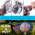 thumbnail image 3 of NuRich Golf Ball Line Marker Tool | Golf Ball Putting Alignment Marking Tool | Golf Accessories Tool | Fits in Golf Bag and Easy to Carry on Golf Course | 2 Pack, 3 of 9