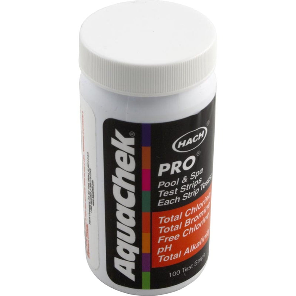 Test Strips, AquaChek Pro, 5-in-1, TC, TB, FC, pH, TA, 100 ct - Walmart ...