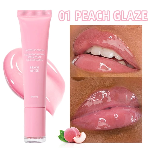 Lápiz labial líquido hidratante para labios, color de labios hidratante, brillo de labios, línea de labios brillante, aceite de labios, 12 ml.
