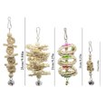 thumbnail image 3 of Toys Bird Toy Set Accesorios De Jaula Swing Color De Madera Conjunto De 7 Piezas Toyes Interactivos, 3 of 7