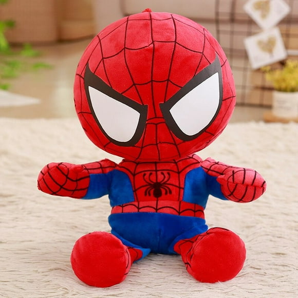 Jouets en peluche doux Marvel Vengeurs de 27cm, poupées de film Capitaine America Iron Man Spiderman, cadeaux de noël pour enfants