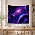 thumbnail image 5 of Cosmic Galaxy Planets and Stars in Deep Space, Mystical Celestial for Space Lovers, Celestial Home Decor Housewarming Gift Tapestry Wall Hanging for Living Room and Bedroom, 5 of 7