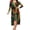 Red/Green, variant on Women's Plus Size 2 Piece Tank Midi Dress and Cardigan Set
