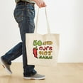 thumbnail image 4 of CafePress - Hot Mama At 50 Tote Bag - Unisex Canvas Tote Bag, Beige, 1-Piece, 4 of 7