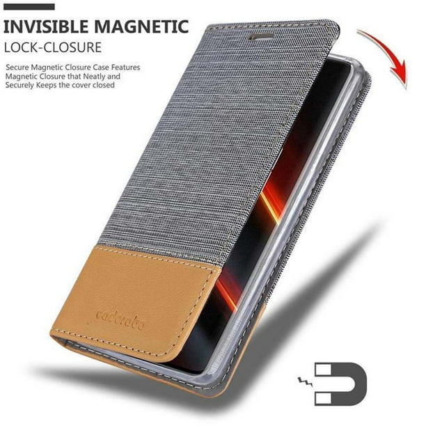 Cadorabo Case for OnePlus 7T PRO Cover Book Wallet Screen