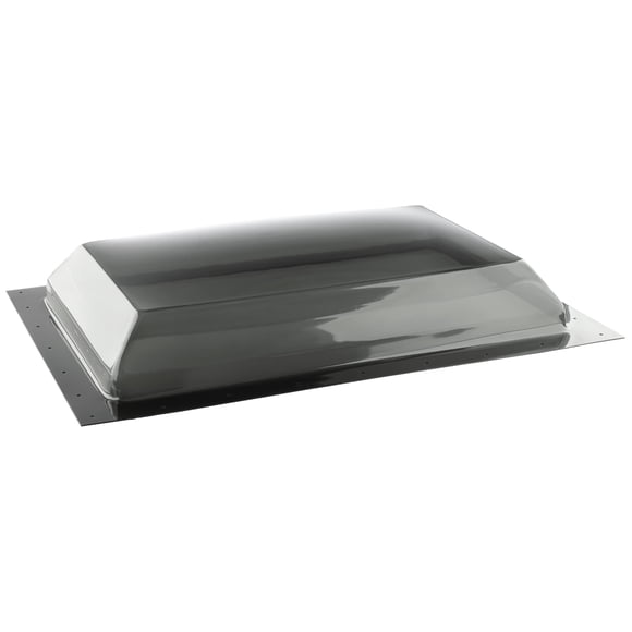 Cúpula exterior para tragaluz RecPro RV | Tragaluz exterior universal de 14" x 22" (humo)
