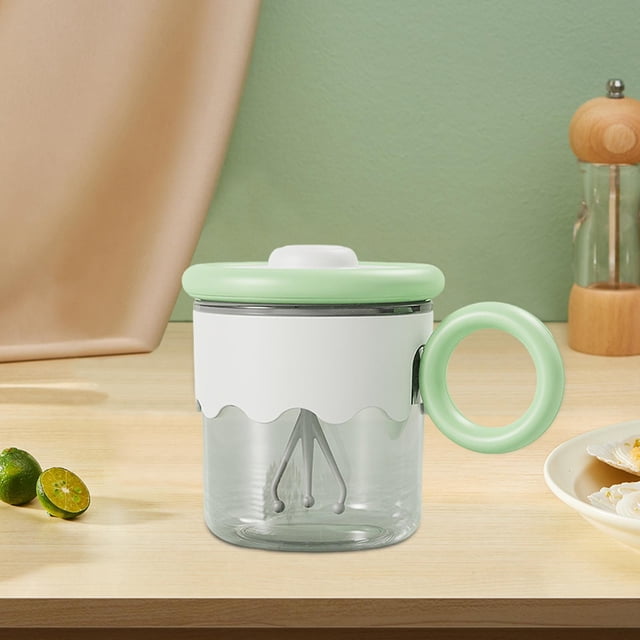 Taza agitadora, taza automezcladora, taza de café de alta velocidad a la moda, taza agitadora automática de 400ml para té, leche, leche, oficina, coci verde