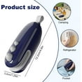 thumbnail image 2 of 2-in-1 Mini Bag Sealer with Cutter, Rechargeable Heat Seal Snack Bag Resealer (White), 2 of 7
