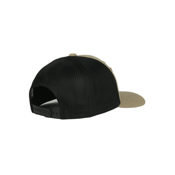 ◆Wrangler◆ Patch Mesh Trucker Cap Black Wrangler Licensed Hat - Adult Men's Structured Meshback