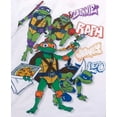 thumbnail image 4 of Centric Brands Teenage Mutant Ninja Turtles Boys' 3-Piece Pajama Set, Polyester, Short Sleeve Shirt, Shorts & Pants, Leo, Raph, Mikey, Donnie, Sizes 4-10, 4 of 5