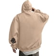 thumbnail image 4 of WILLBEST Sudadera Deportiva para Hombre, Divertida Sudadera con Capucha Gráfica, Informal, Cómoda, con Estampado De Letras para Uso Diario y Actividades Al Aire Libre Mediana​​, 4 of 6