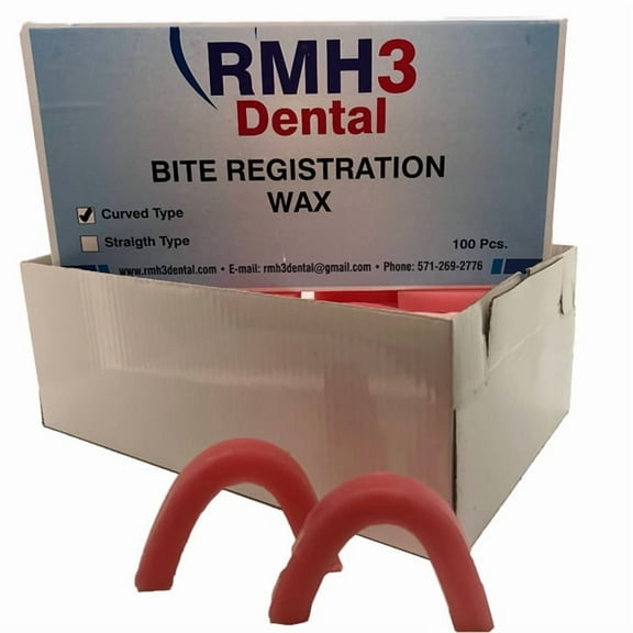 Bite Registration Blocks Curved Weight About 1kg 100/Pk