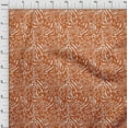 thumbnail image 3 of oneOone Velvet Orange Fabric Animal Skin Quilting Supplies Print Sewing Fabric By The Yard 58 Inch Wide-LYZ, 3 of 5