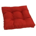 thumbnail image 1 of 19-inch Squared Spun Polyester Tufted Dining Chair Cushion, 1 of 1