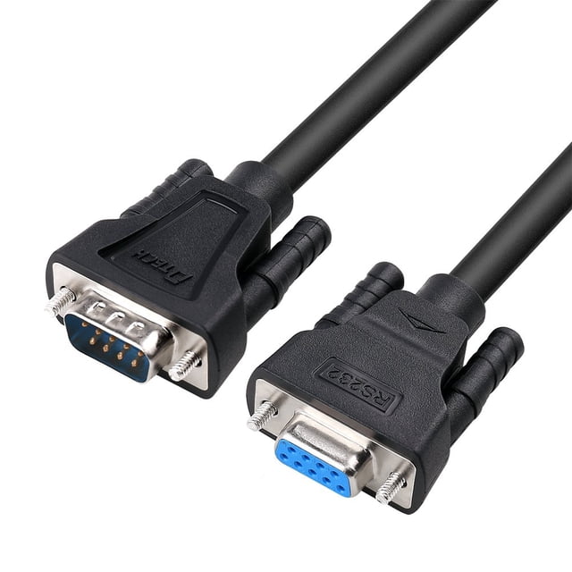 Cable serie DTECH Cable de extensión RS232 macho a hembra de 3 m