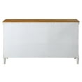 thumbnail image 5 of Elm Solid Wood 6-Drawer Double Dresser Chest Storage, Antique White, 5 of 5