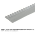 thumbnail image 4 of 21inch Length Silicone Stove Gap Cover Gap Filler Between Stove Counter Grey 2Pack, 4 of 5
